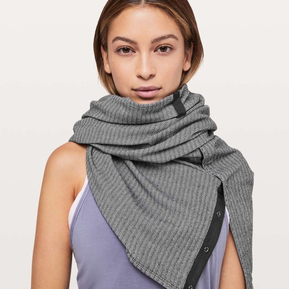 Lululemon Vinyasa Scarf *Rulu Heathered Herringbone